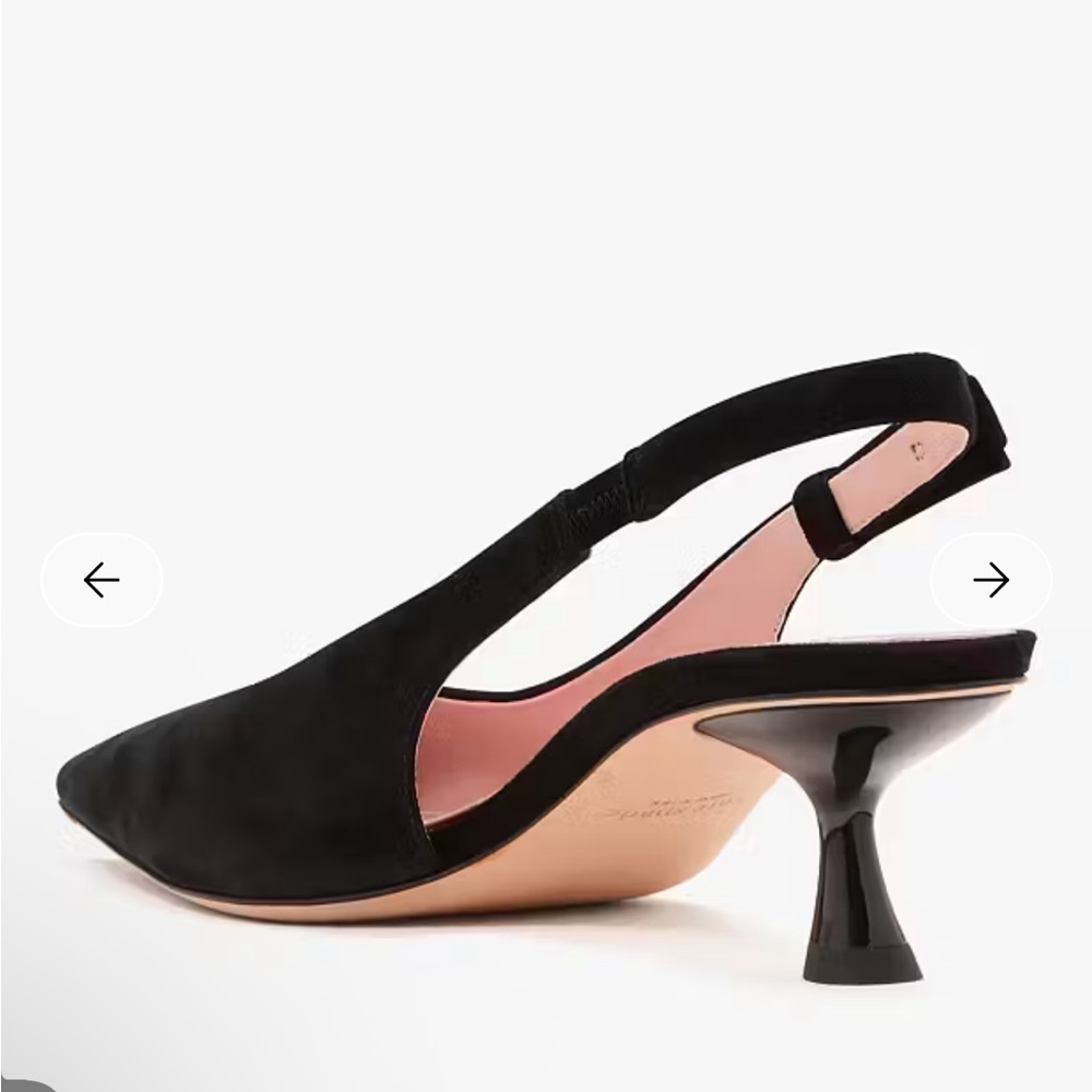 kate spade Black Pointed Slingback Pumps - Picture 9 of 9